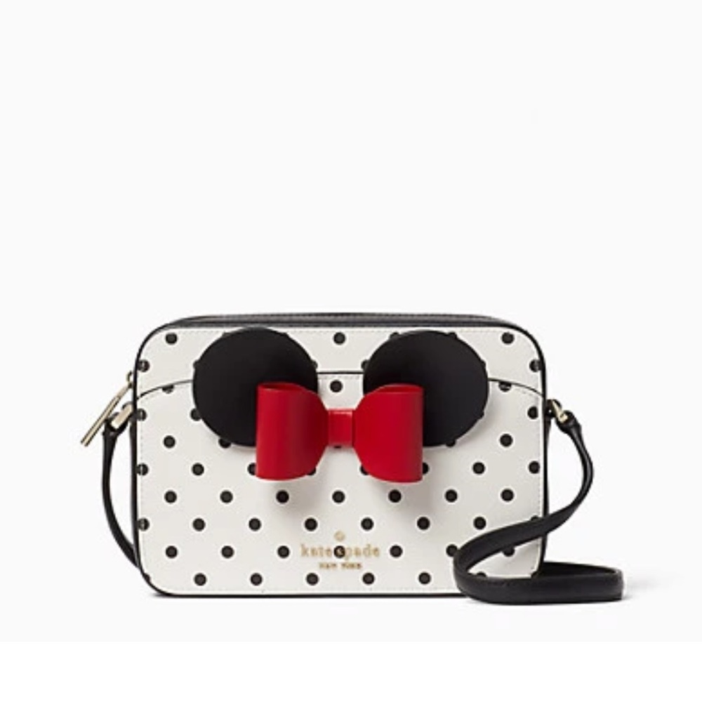 disney x kate spade new york other minnie mouse camera bag - Picture 3 of 16